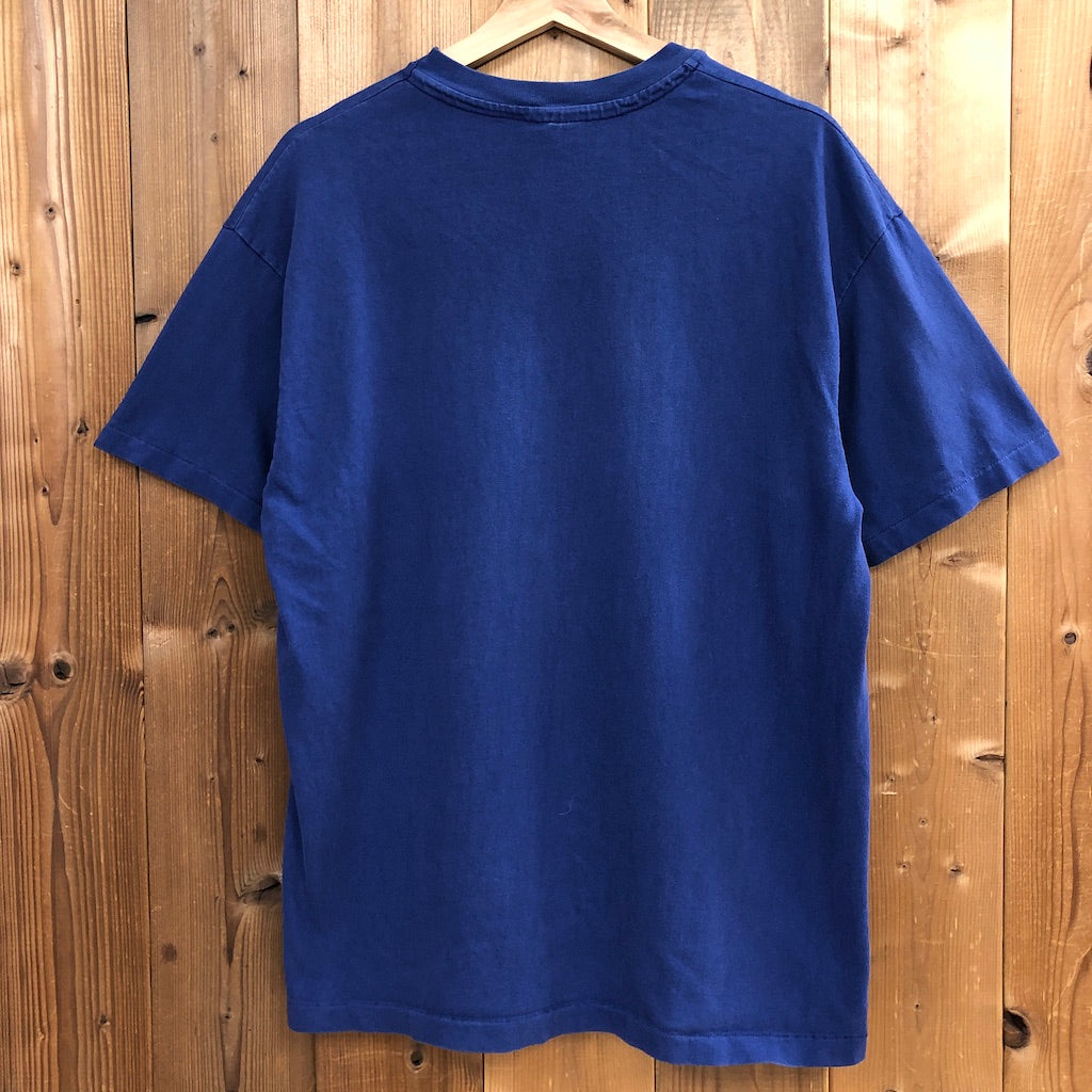 USA製 Hanes ヘインズ Mickey ミッキー ディズニー キャラクターTシャツ 半袖 カットソー ビッグプリント
