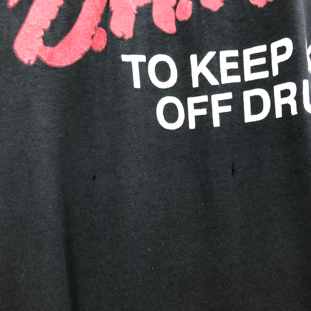 90s vintage Hanes ヘインズ D.A.R.E ドラッグ 乱用予防団体 プリントTシャツ 半袖 カットソー