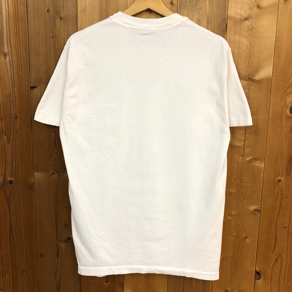 90s vintage USA製 Jim Morris ジムモリス プリントTシャツ 半袖 カットソー DEATH 骸骨 スカル