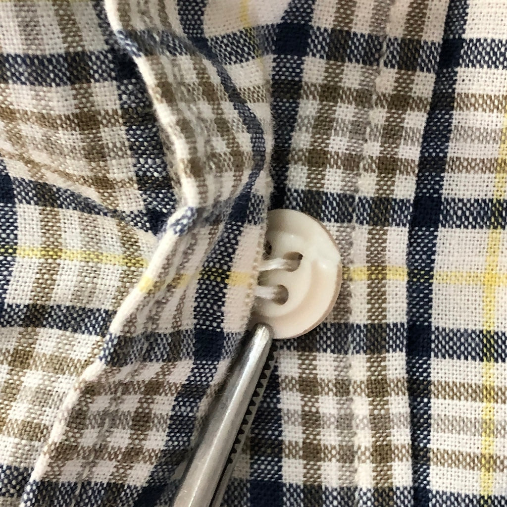 00s NAUTICA ノーティカ 長袖シャツ チェックシャツ CLASSIC FIT クラシックフィット XL イエロー・ブルー チェック柄