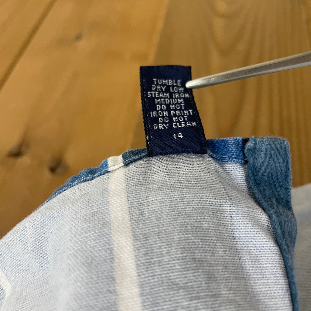 90s vintage POLO SPORTS RALPH LAUREN ポロスポーツ ラルフローレン 太ストライプ 半袖シャツ