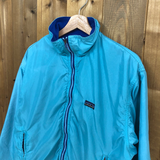 80s vintage USA製 patagonia パタゴニア ナイロンジャケット Nylon 三角タグ シェルドシンチラ ジップアップ 42119