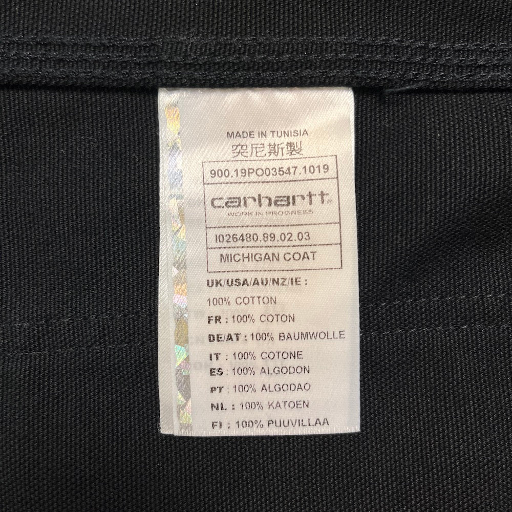 Carhartt カーハート WIP MICHIGAN COAT ミシガンコート ワークジャケット コットン 襟コーデュロイ