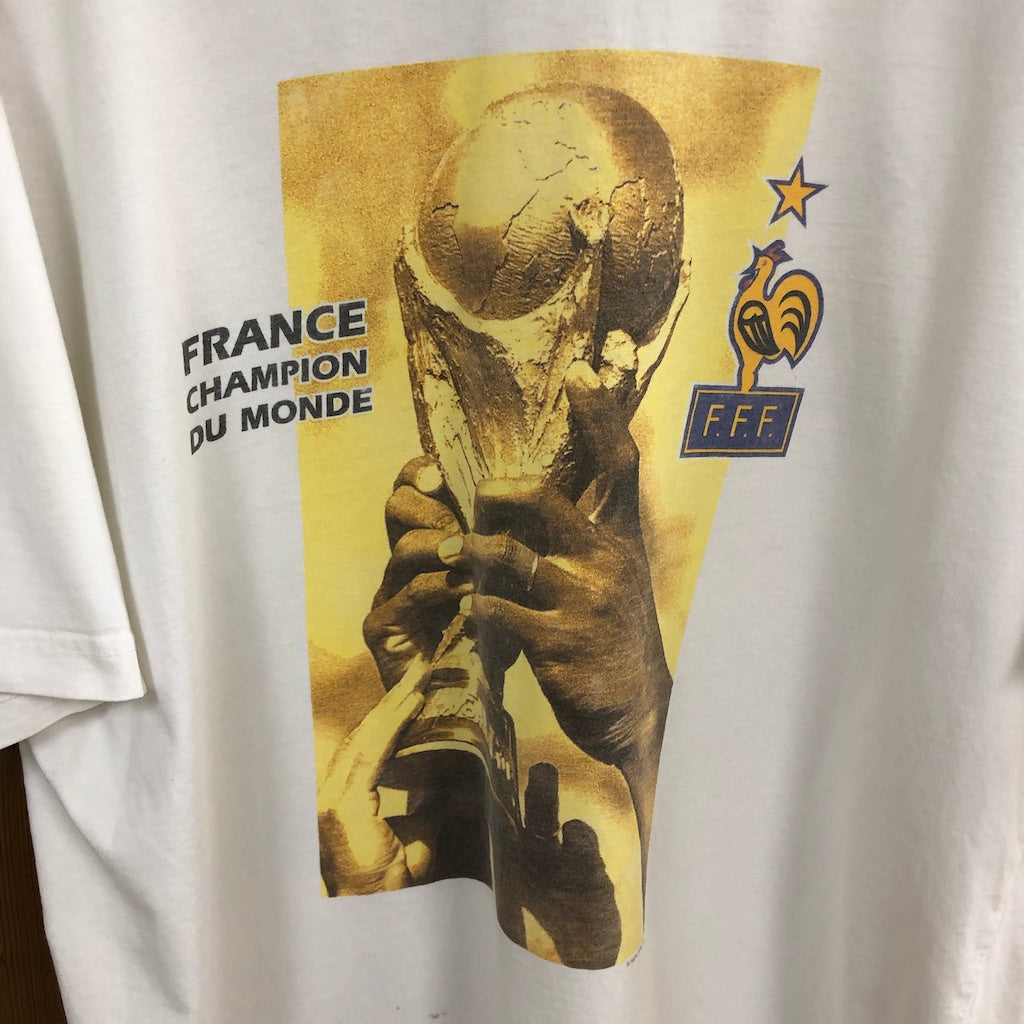 90s vintage adidas アディダス  Soccer World Cup サッカーワールドカップ フランス代表 1998年