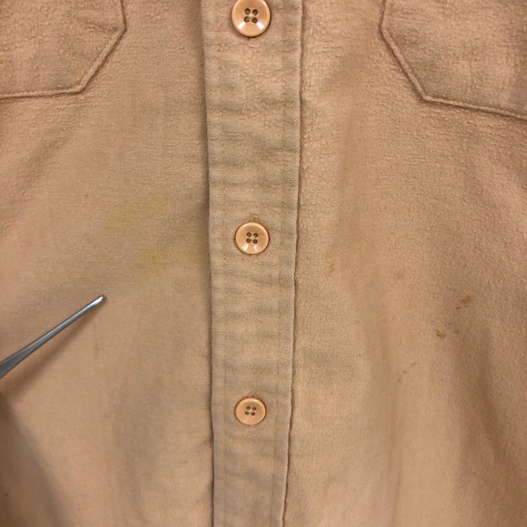USA製 L.L.Bean エルエルビーン 長袖シャツ コットン シャモアクロスシャツ