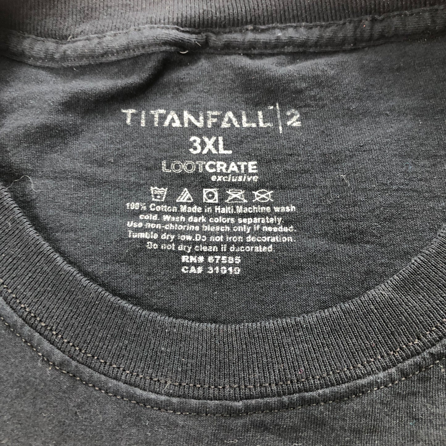 LOOT CRATE TITANFALL Tシャツ 半袖 カットソー ビッグプリント