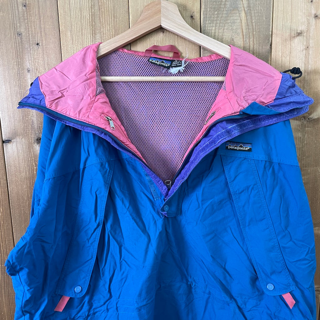 90s vintage patagonia パタゴニア ナイトロアノラックパーカー プルオーバー ナイロン ハーフジップ