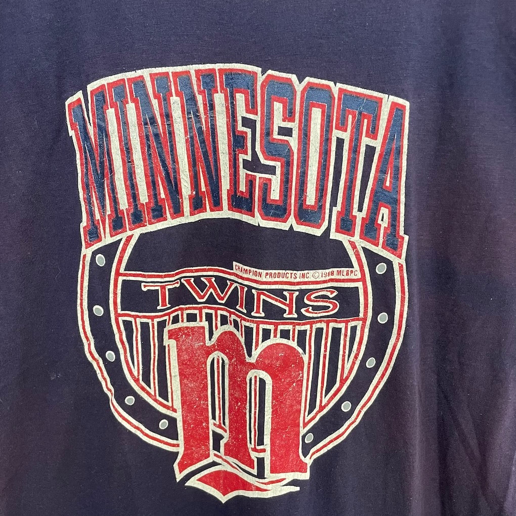80s vintage CHED by Anvil チェド アンビル  Minnesota Twins ミネソタ・ツインズ プリントTシャツ MLB 半袖