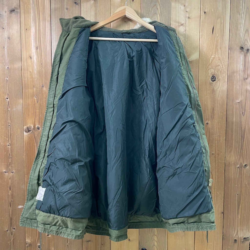 90s vintage Canadian ARMY カナダ軍 PARKA GENERAL PURPOSE フィールドパーカー ミリタリージャケット フルジップ ジップアップ