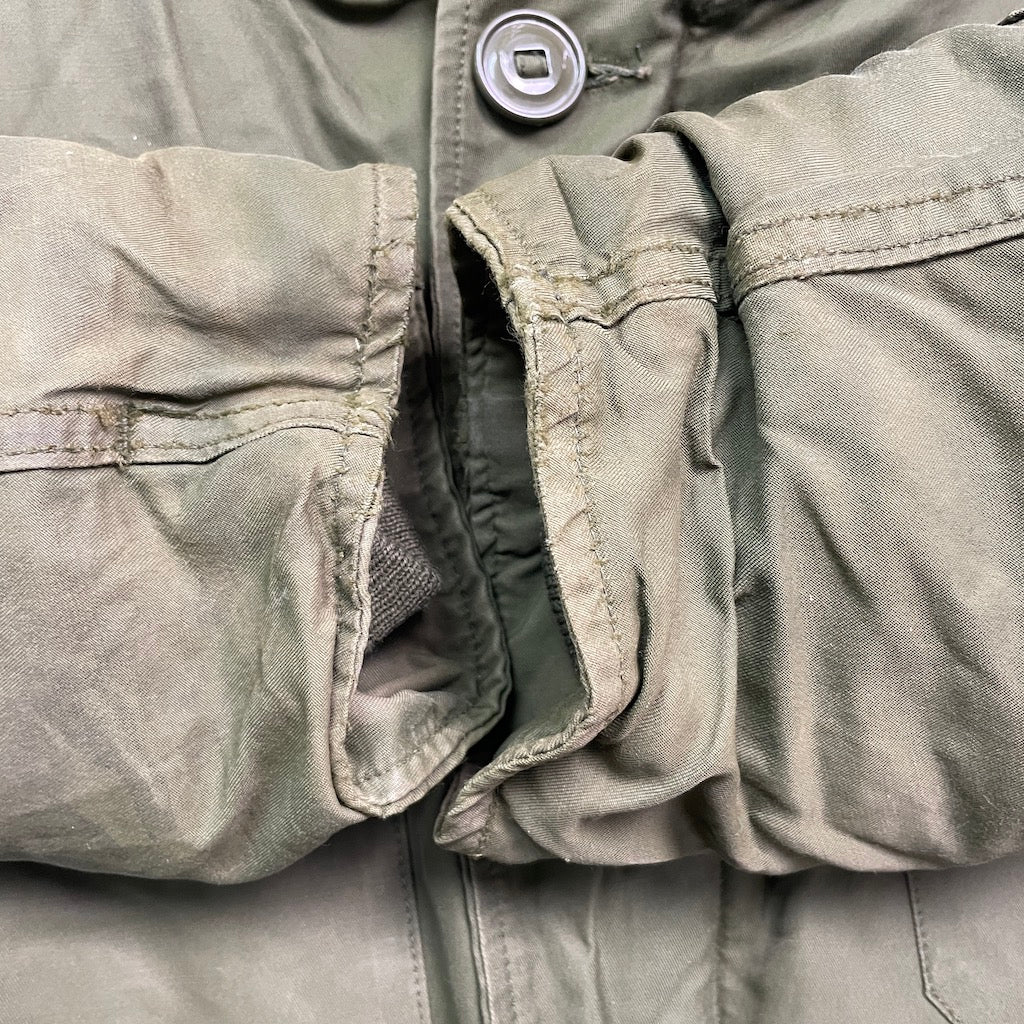 90s vintage Canadian ARMY カナダ軍 PARKA GENERAL PURPOSE フィールドパーカー ミリタリージャケット フルジップ ジップアップ