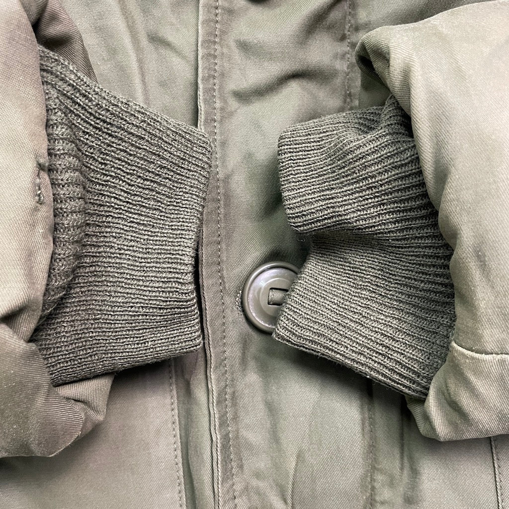 90s vintage Canadian ARMY カナダ軍 PARKA GENERAL PURPOSE フィールドパーカー ミリタリージャケット フルジップ ジップアップ