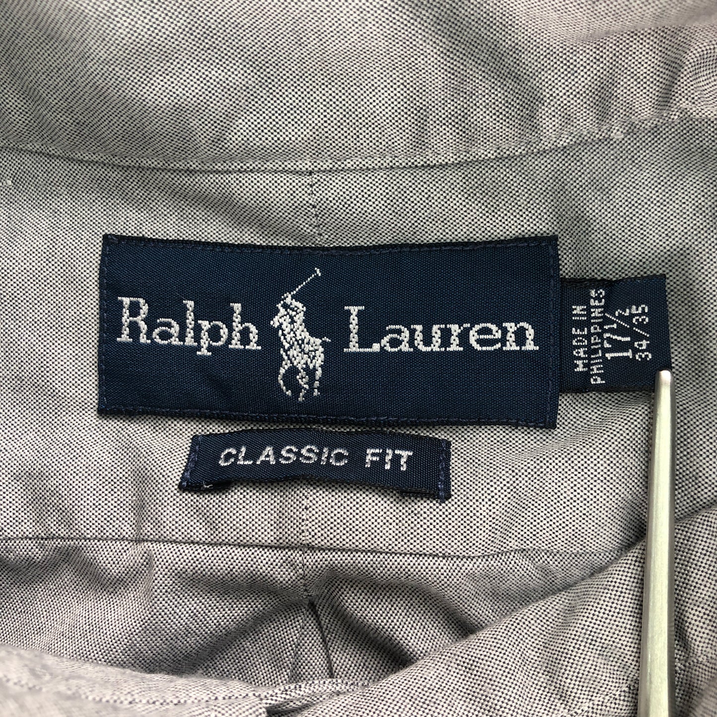 Ralph Lauren ラルフローレン CLASSIC FIT クラシックフィット BDシャツ ボタンダウン 長袖 ワンポイント刺繍