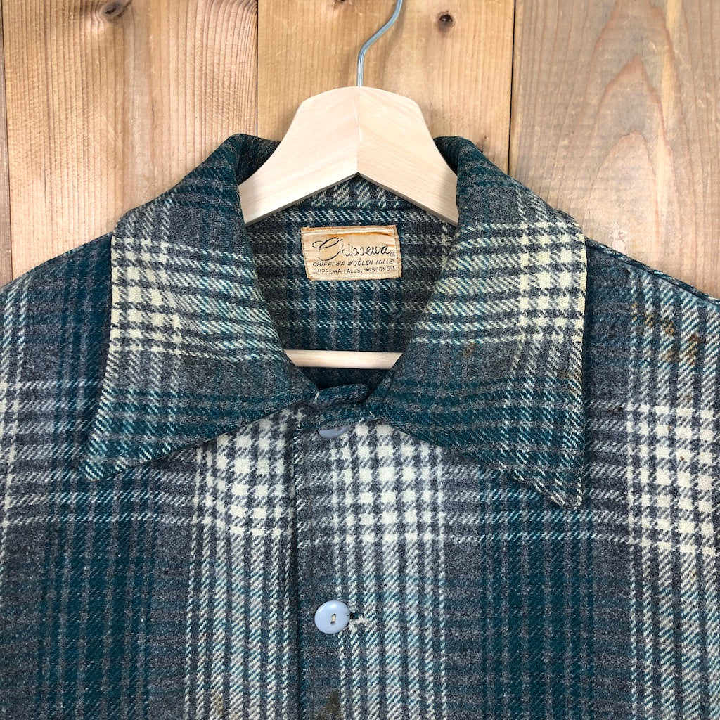 60s vintage Chippewa チペワ ウールジャケット Woolen Mills ウーレンミルズ シャツ