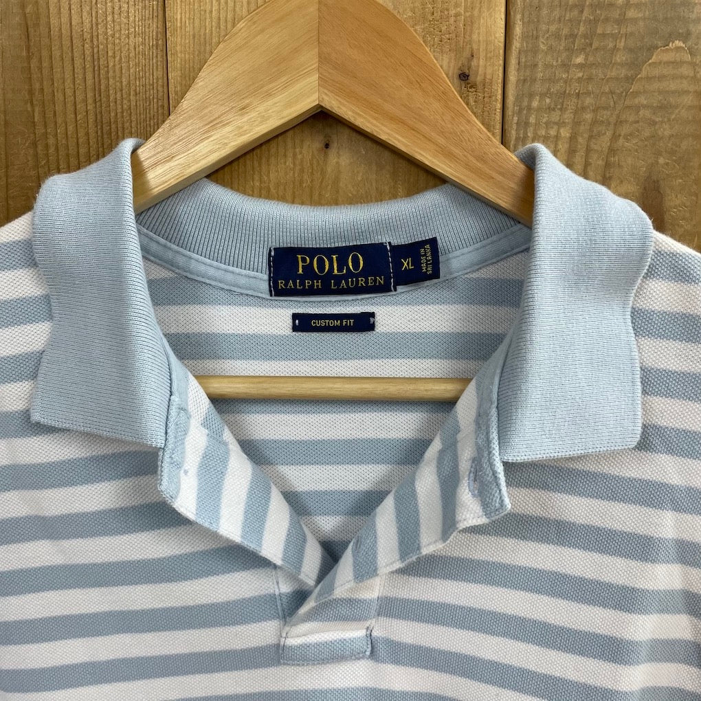 Polo Ralph Lauren ポロラルフローレン ポロシャツ CUSTOM FIT カスタムフィット ボーダー 半袖