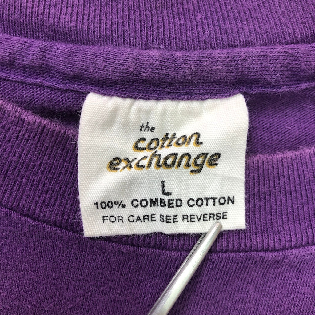 cotton exchange コットンエクスチェンジ FURMAN ファーマン NATIONAL CHAMPIONS ナショナルチャンピオンズ 1988 プリントTシャツ 半袖 カットソー