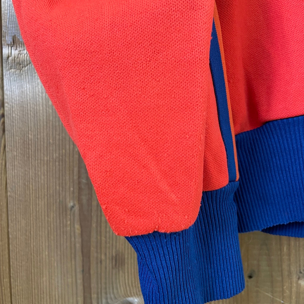80s vintage ユーゴスラビア製 adidas アディダス トラックジャケット ジャージ ハイネック フルジップ ジップアップ