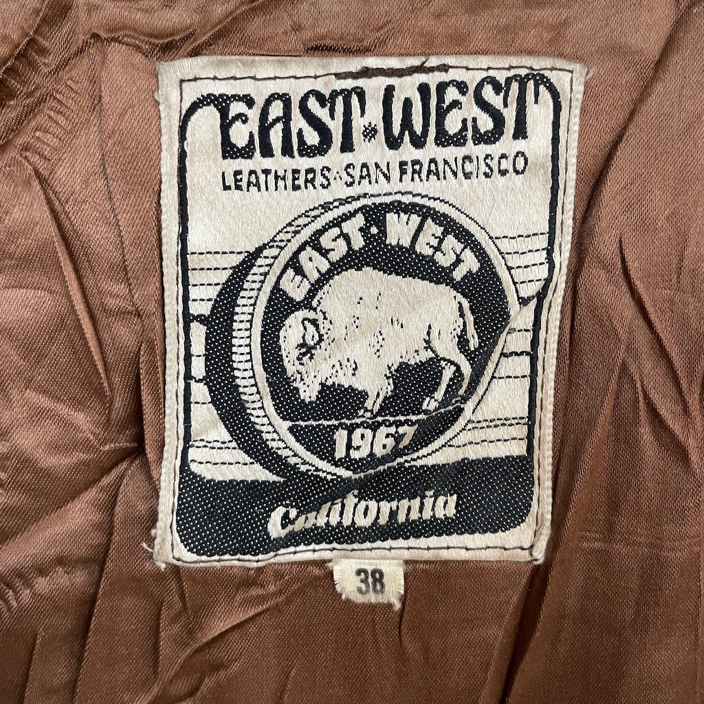 70s vintage EASTWEST イーストウエスト レザージャケット ライダース 