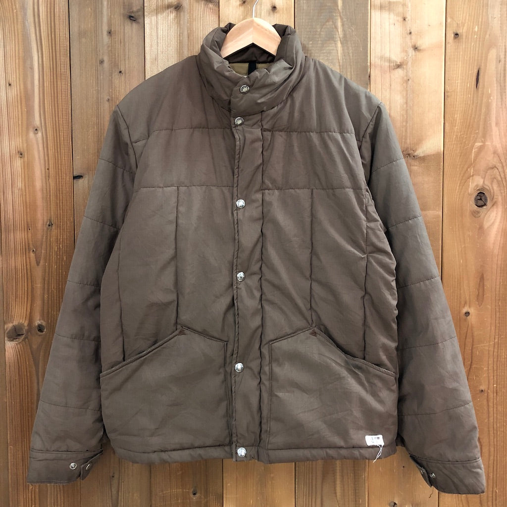 70s vintage 茶タグ THE NORTH FACE ノースフェイス ダウンジャケット ジップアップ