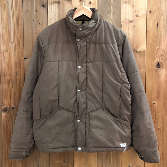 70s vintage 茶タグ THE NORTH FACE ノースフェイス ダウンジャケット ジップアップ