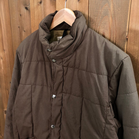 70s vintage 茶タグ THE NORTH FACE ノースフェイス ダウンジャケット ジップアップ