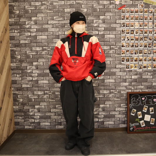 【イオン大和店】staff select 【ナイロンジャケット】×【デニムパンツ】