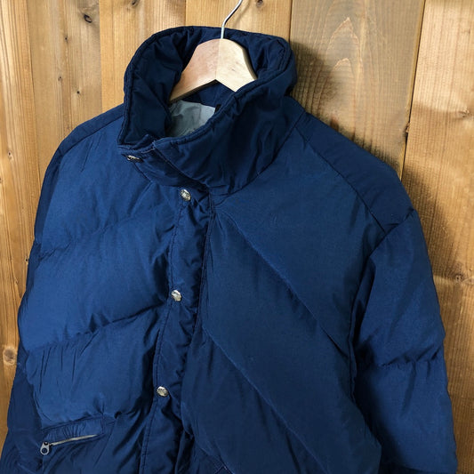 USA製 80s vintage 茶タグ THE NORTH FACE ノースフェイス ダウンジャケット ジップアップ TALONジップ