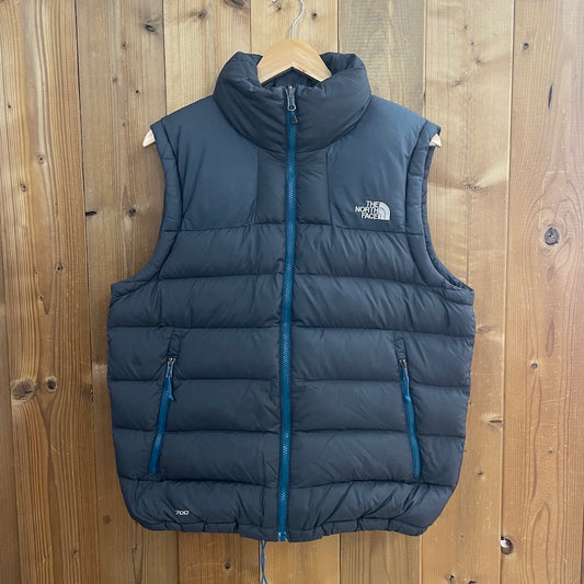 THE NORTH FACE ノースフェイス ダウンベスト 700フィル フルジップ ジップアップ