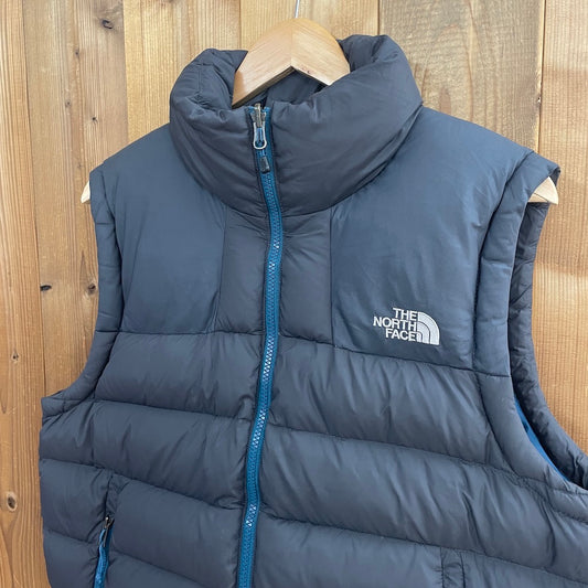 THE NORTH FACE ノースフェイス ダウンベスト 700フィル フルジップ ジップアップ