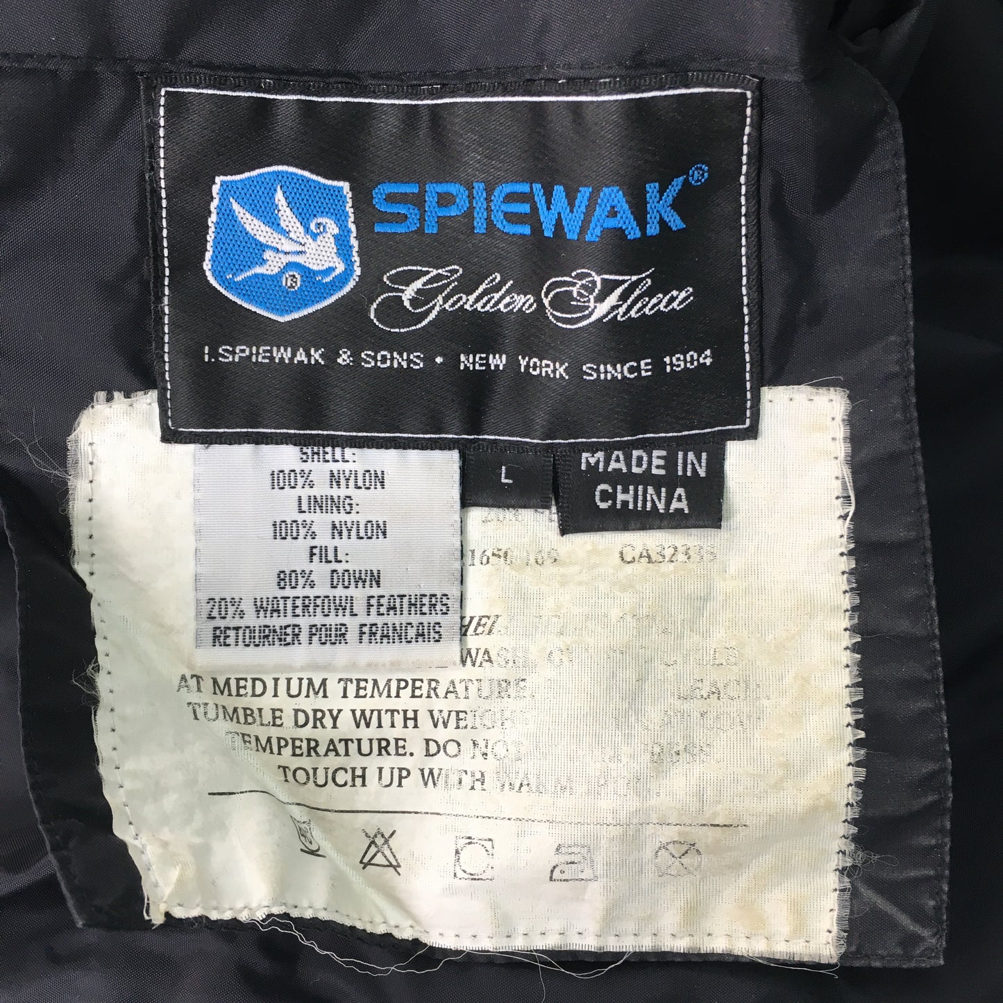 SPIEWAK スピワック リバーシブル ダウンジャケット カモ柄