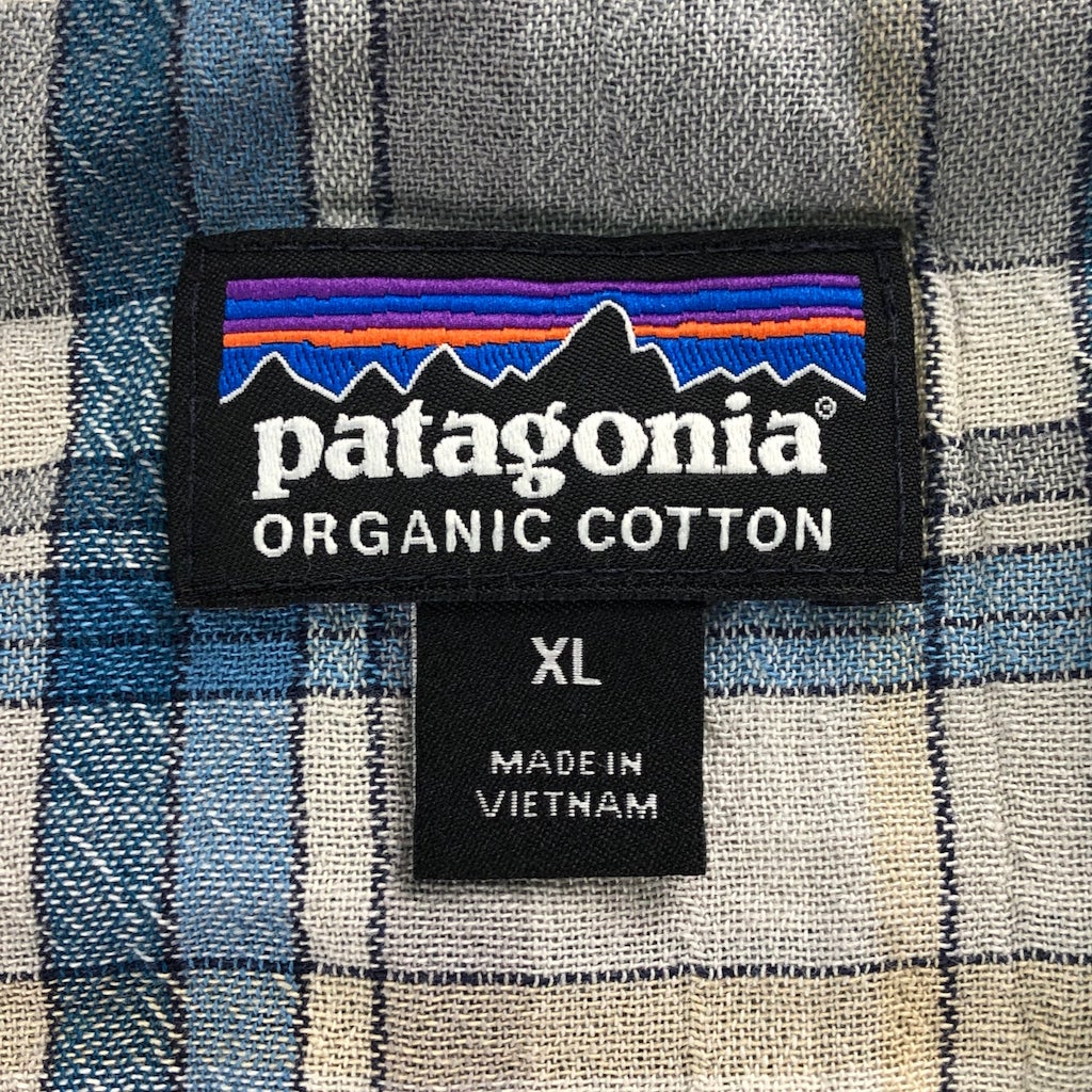 patagonia パタゴニア Steersman Shirt ステアーズマン・シャツ 半袖シャツ ORGANIC COTTON オーガニックコットン  チェック 52931