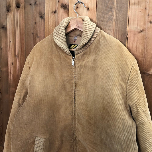 70s vintage Sears シアーズ ファラオジャケット コットン コーデュロイ フルジップ ジップアップ