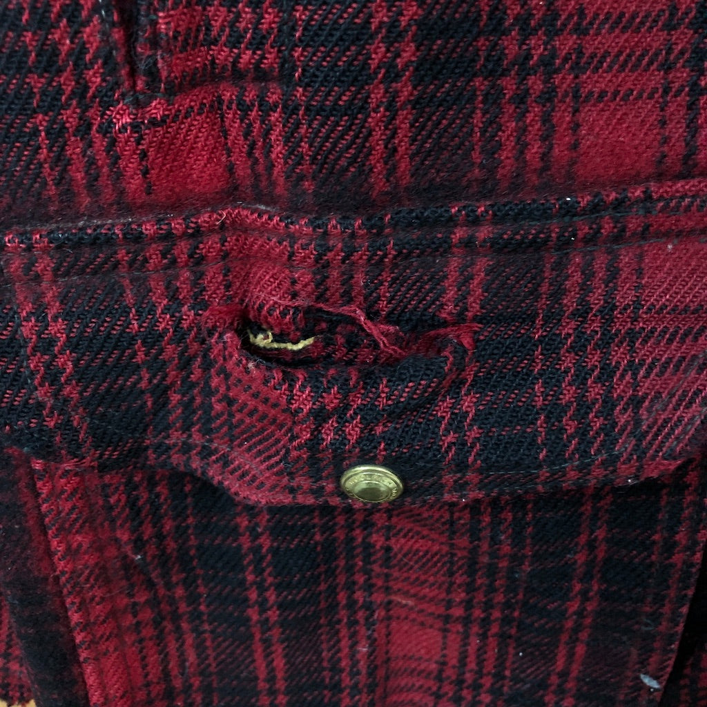 60s vintage WOOLRICH ウールリッチ ウールジャケット チェック柄 総柄