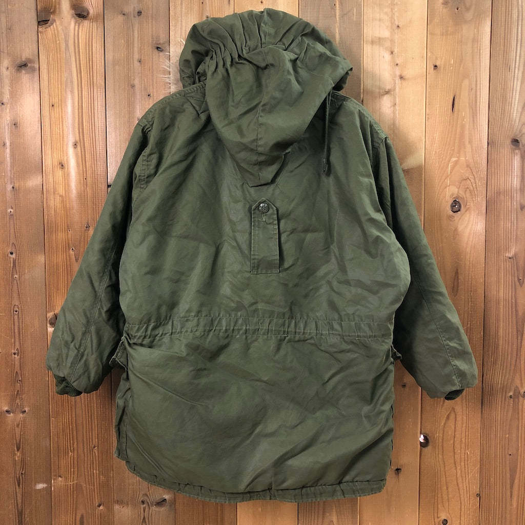 70s vintage Royal Canadian Air Force カナダ軍 フィールドパーカー フライトジャケット ミリタリージャケット ECW LIGHTNING デカジッパー