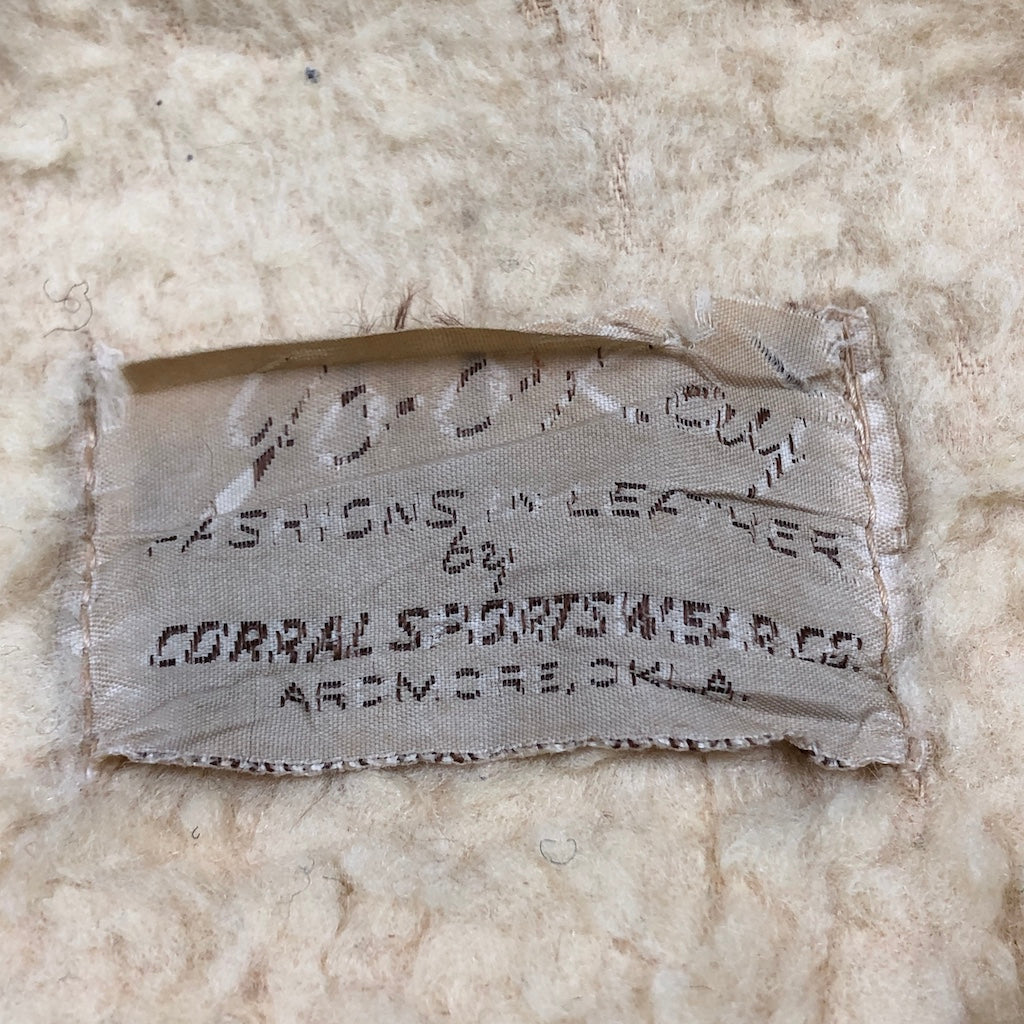 50s Gokey ゴーキー スエードボアジャケット コート レザー