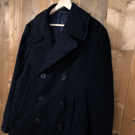 40s vintage U.S.NAVY 米軍 ピーコート ステンシル入 ミリタリー