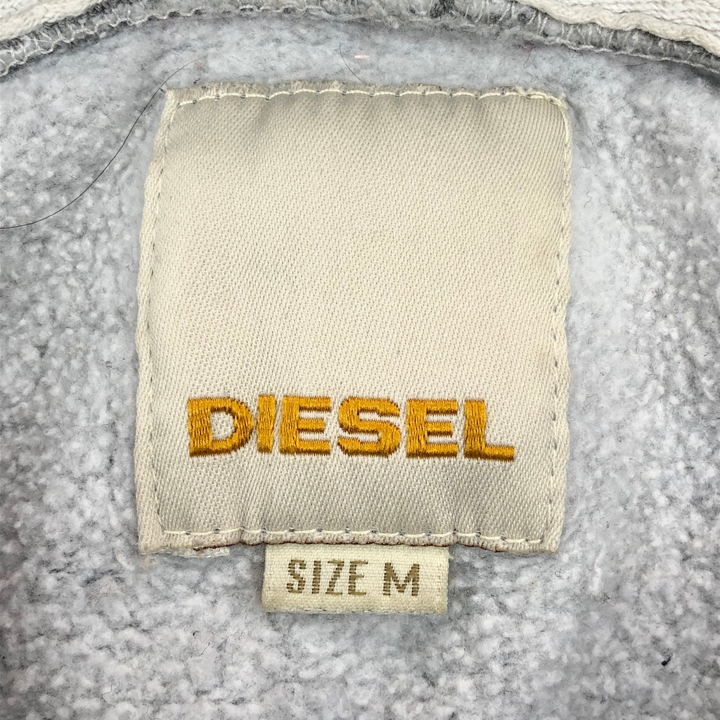 DIESEL ディーゼル パーカー プルオーバー ビッグプリント スウェット ブレイブマン モヒカン
