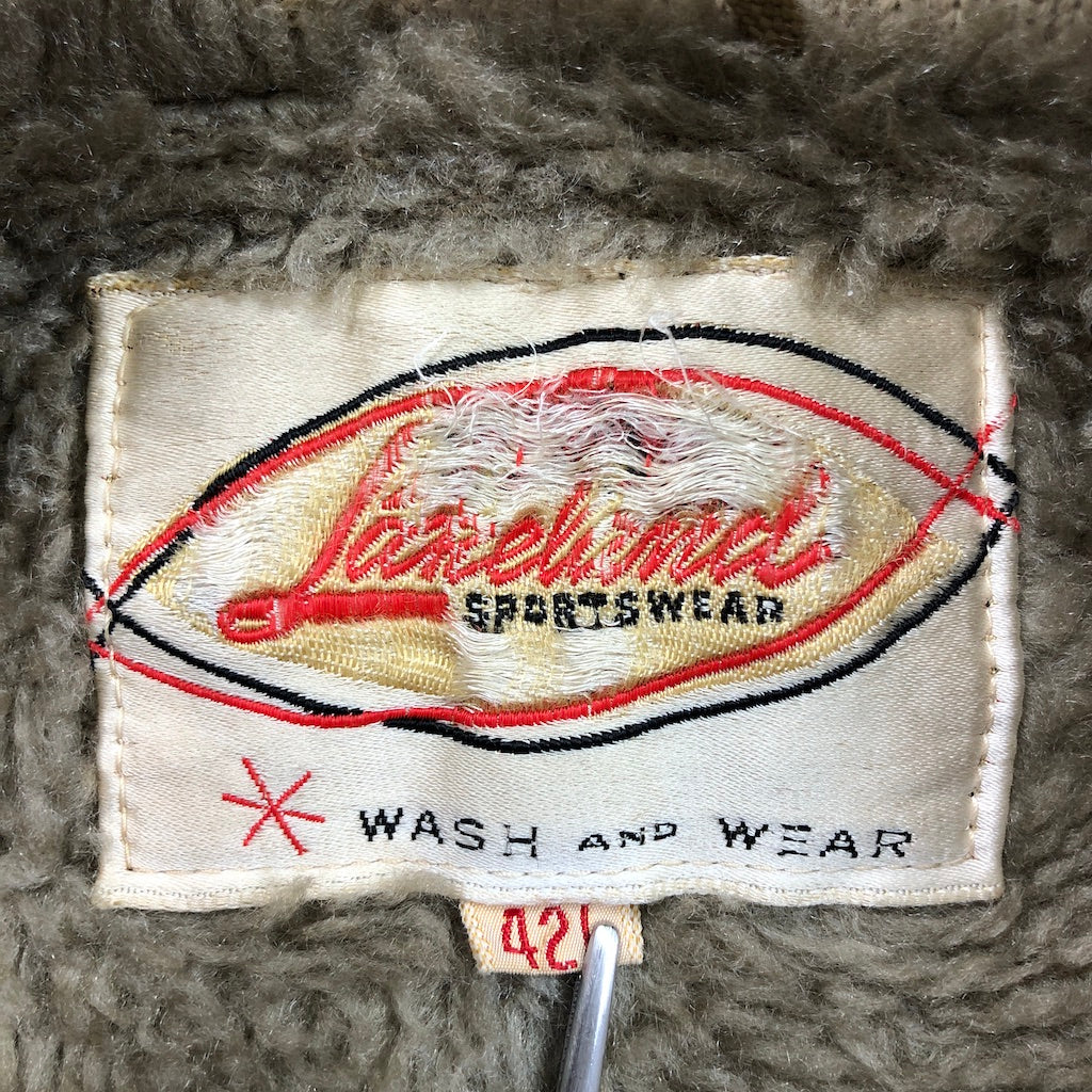 50s 60s vintage Lake Land レイクランド ファラオジャケット カーコート TALON ZIP タロンジップ