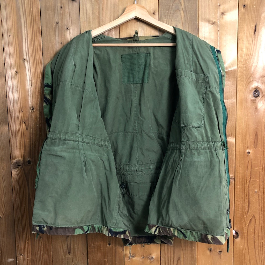 70s vintage イギリス軍 P-68 スモッグ ミリタリージャケット DPMカモ フルジップ ジップアップ