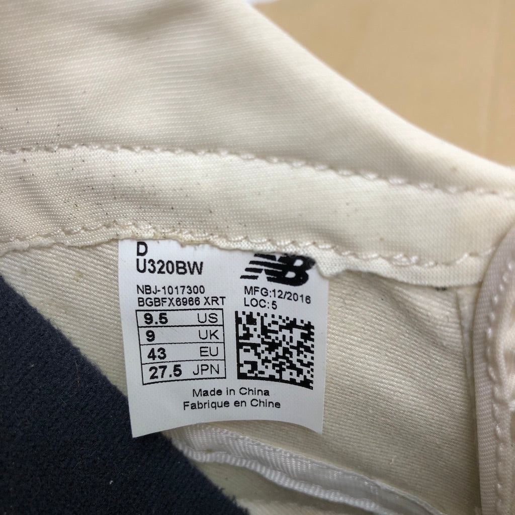 NEW BALANCE ニューバランス U320BW シーソルト スニーカー シューズ 靴