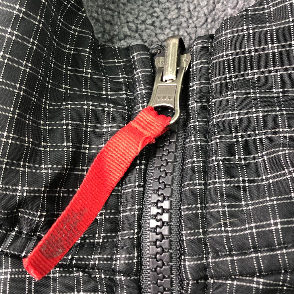 THE NORTH FACE ノースフェイス デナリ フーディー フリースジャケット パーカー フルジップ チェック kids boys