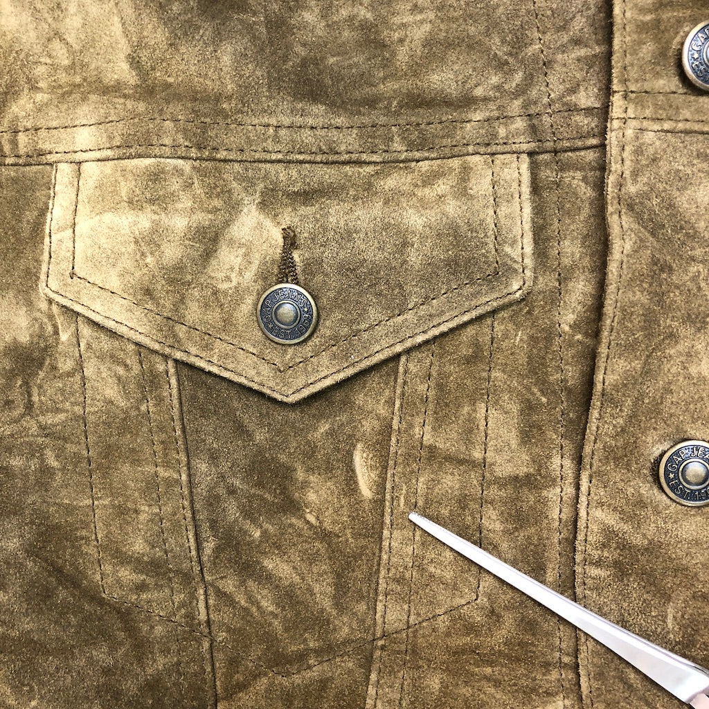 80s 90s vintage OLD GAP ギャップ オールドギャップ スエード レザージャケット 776016−00