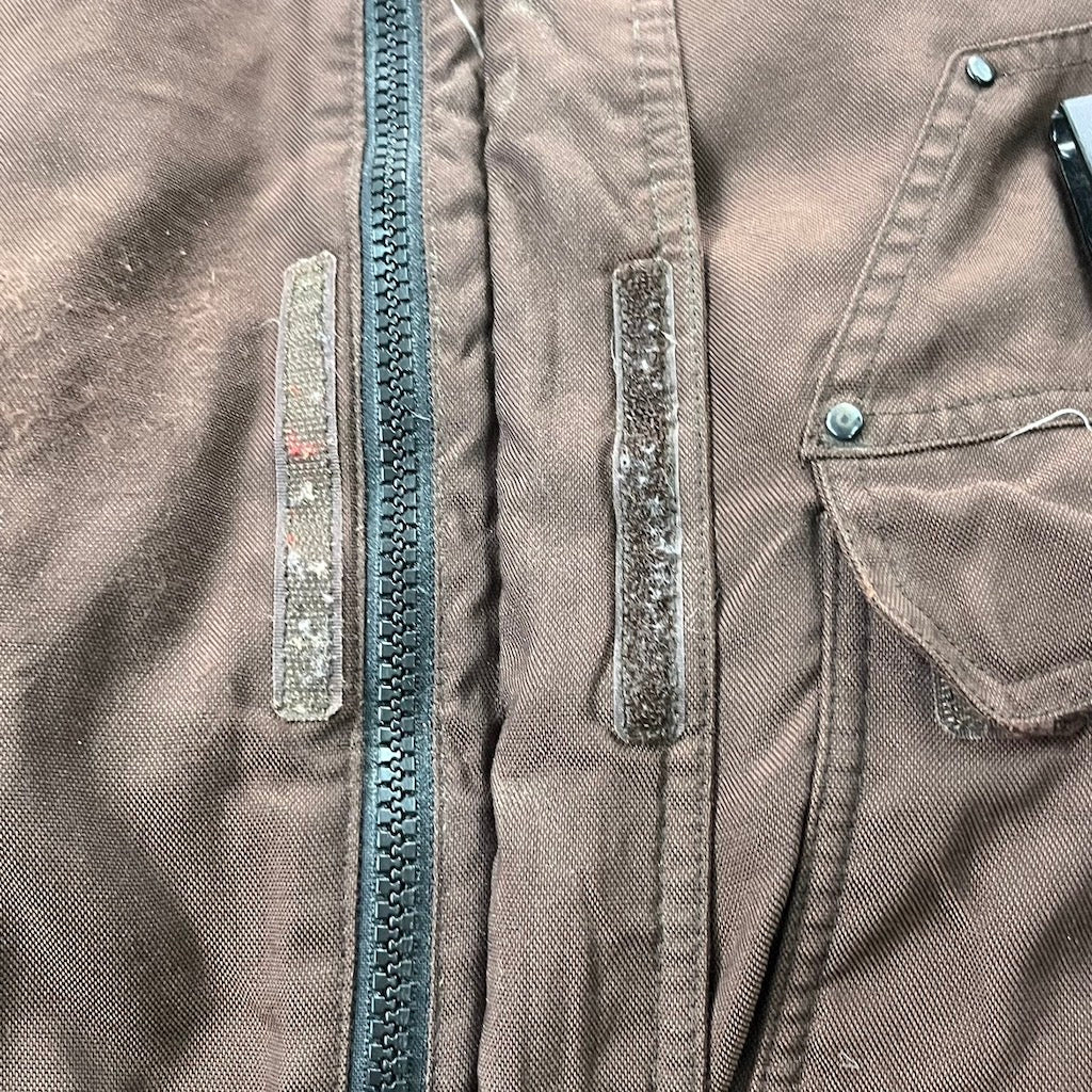 90s vintage THE NORTH FACE ザノースフェイス ダウンジャケット フルジップ ジップアップ STEEP TECH 600LTD
