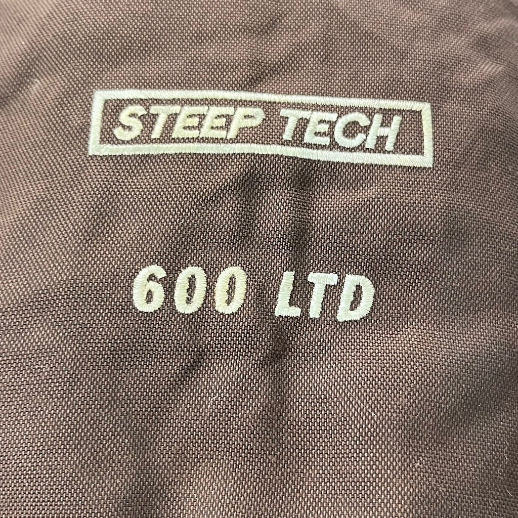 90s vintage THE NORTH FACE ザノースフェイス ダウンジャケット フルジップ ジップアップ STEEP TECH 600LTD