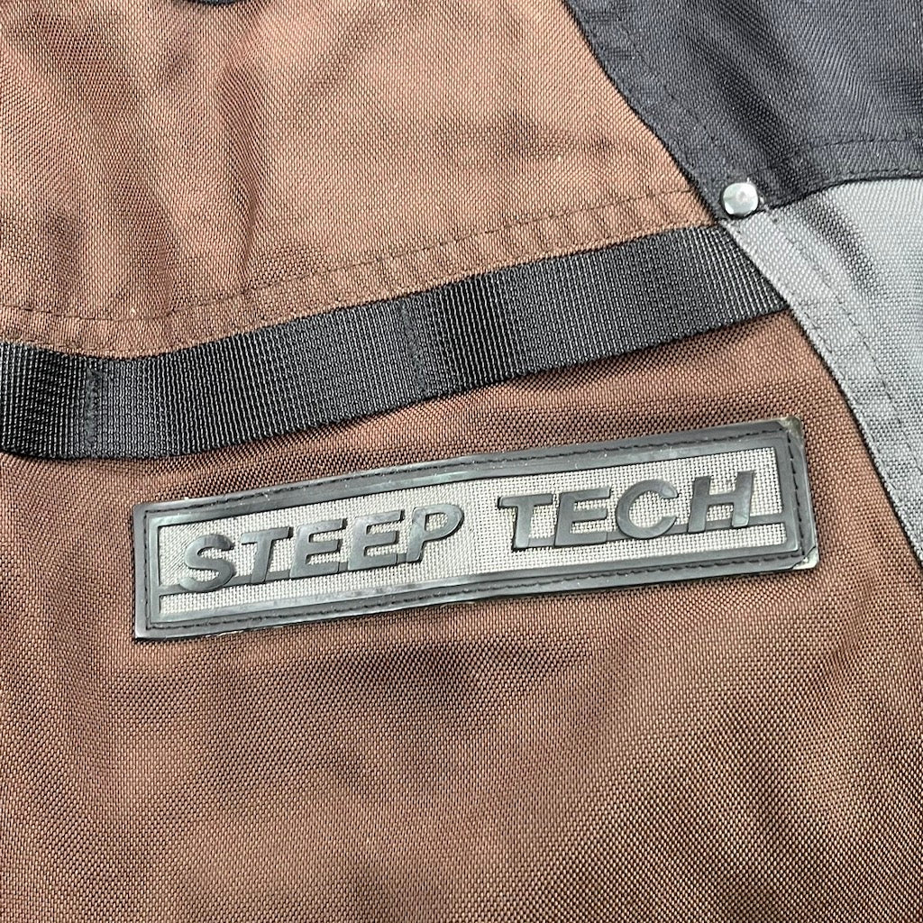 90s vintage THE NORTH FACE ザノースフェイス ダウンジャケット フルジップ ジップアップ STEEP TECH 600LTD