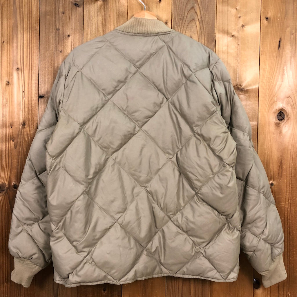 70s 80s vintage Eddie Bauer エディーバウアー ダイヤキルティングジャケット インナーダウンジャケット