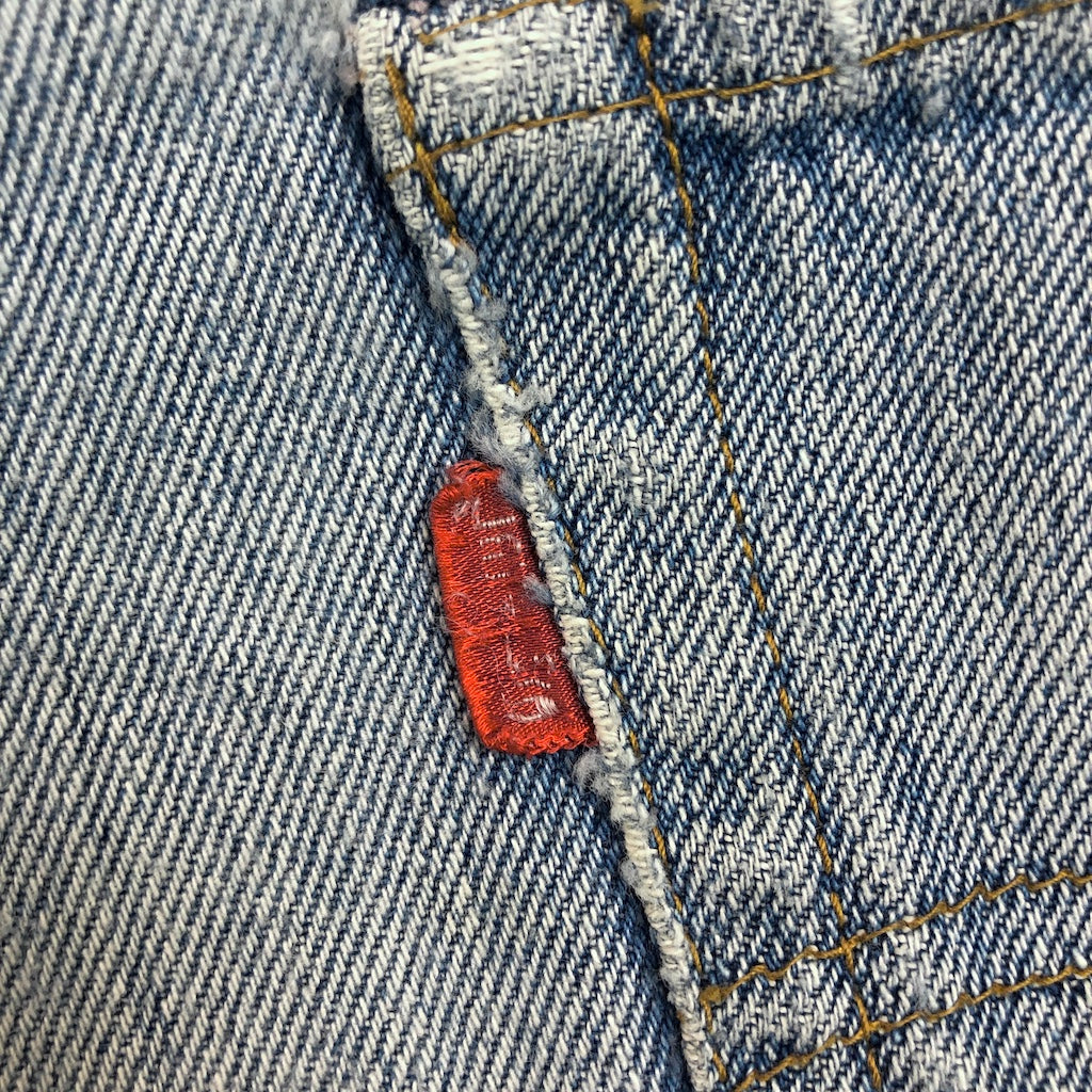70s Levi's リーバイス 501 66前期 デニム ショートパンツ カットオフ リメイク ショーツ