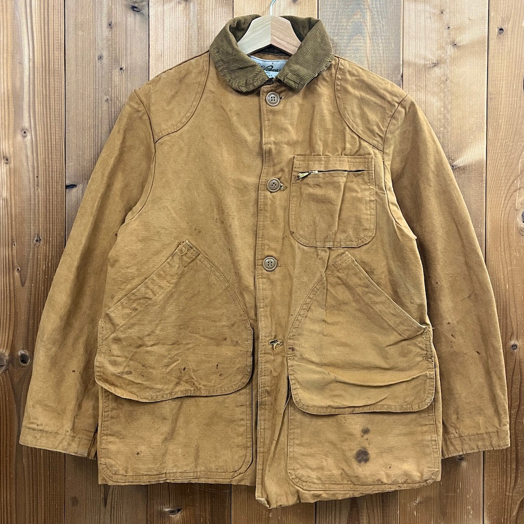 60s vintage L.L.Bean エルエルビーン ダックジャケット 筆記体タグ ワークジャケット カバーオール