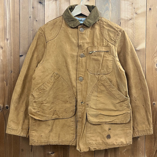 60s vintage L.L.Bean エルエルビーン ダックジャケット 筆記体タグ ワークジャケット カバーオール