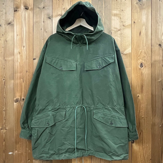 60s vintage フランス軍 アノラックパーカー ミリタリージャケット プルオーバー 軍モノ