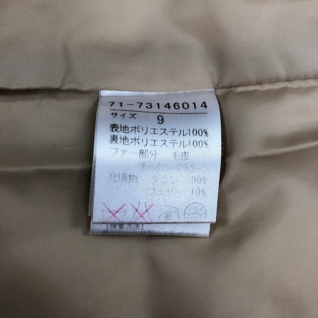 INED イネド ダウンパーカー ダウンジャケット ファー 長袖